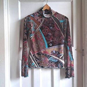 Vintage Anthropologie ANAC Turtleneck -  Size M -Shabby Chic Long Sleeve…